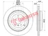 Thumbnail image of Brake Disc - TBD7177-D