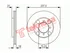 Thumbnail image of Brake Disc - TBD7345-D