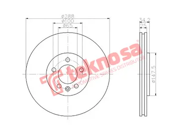 Main image of Brake Disc - TBD7397-D