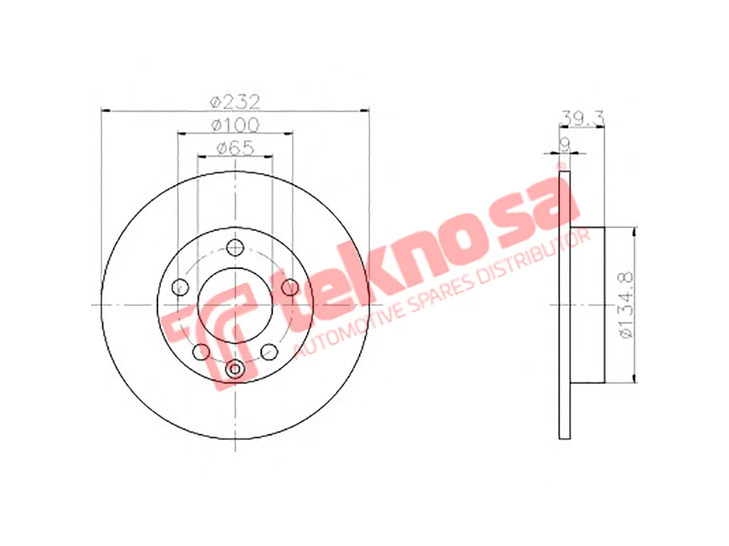 Main image of Brake Disc - TBD7399-D