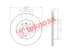 Thumbnail image of Brake Disc - TBD7582-D