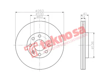 Main image of Brake Disc - TBD7748-D