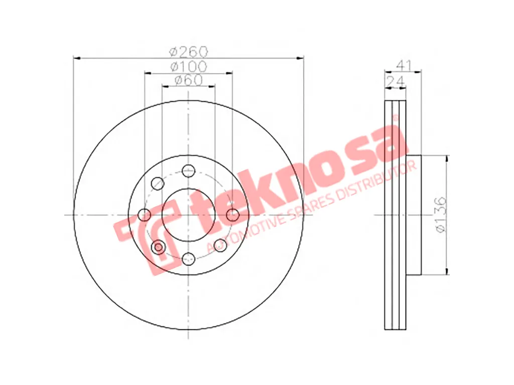 Main image of Brake Disc - TBD7748-D
