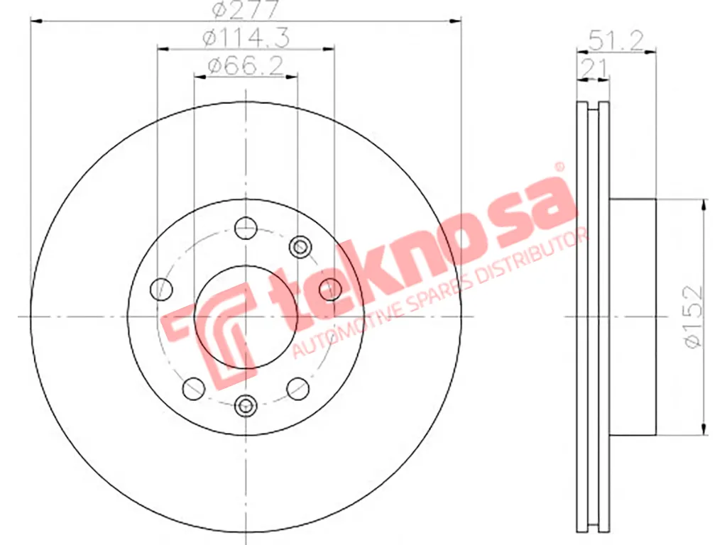 Thumbnail image of Brake Disc - TBD7759-D
