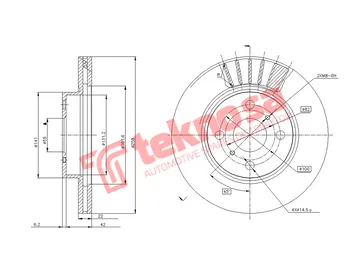 Main image of Brake Disc - TBD7824-D