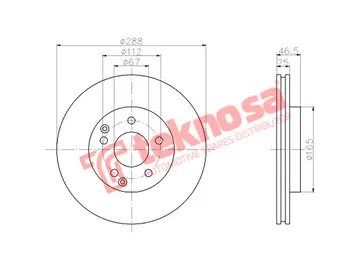 Main image of Brake Disc - TBD7891-D