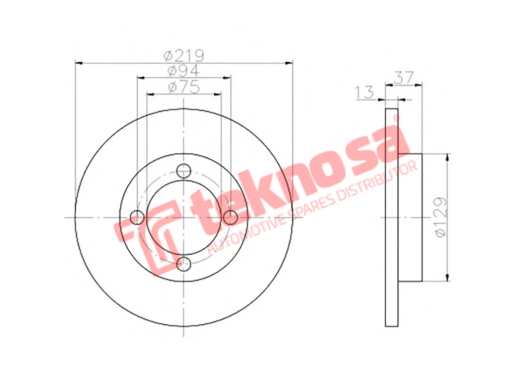 Main image of Brake Disc - TBD7975-D
