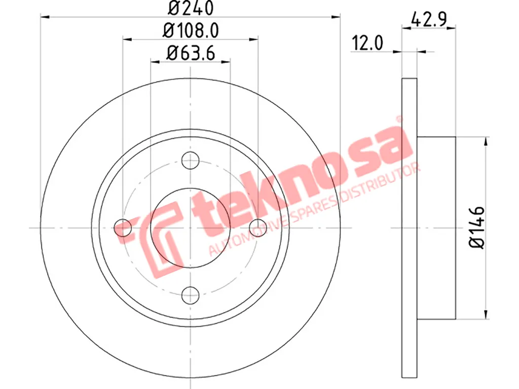Main image of Brake Disc - TBD7977-D