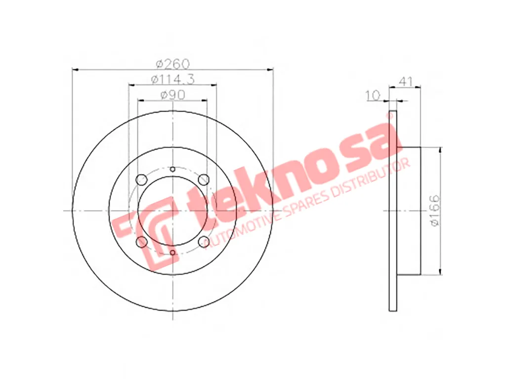 Thumbnail image of Brake Disc - TBD7986-D