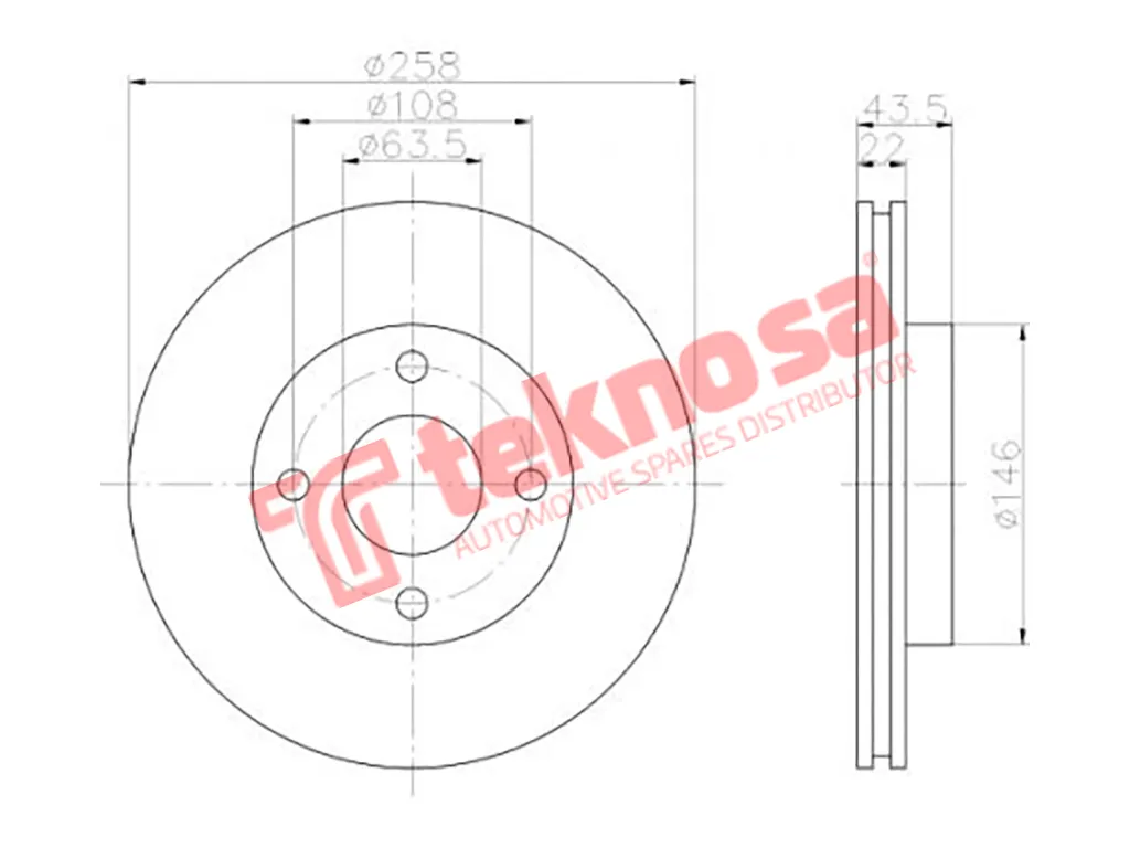 Main image of Brake Disc - TBD7990-D
