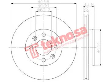 Main image of Brake Disc - TBD8137-D
