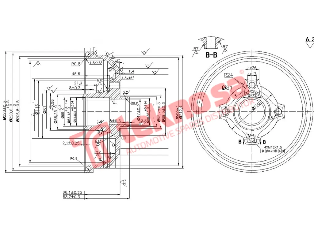 Main image of Brake Drum - TBD5330-K