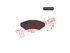Thumbnail image of Brake Pads - OPT0334