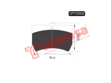 Main image of Brake Pads - OPT0968