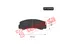 Thumbnail image of Brake Pads - OPT0969
