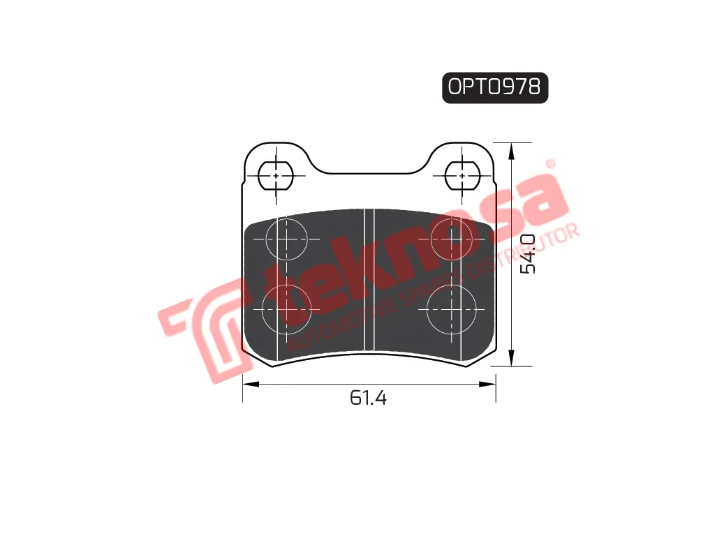 Main image of Brake Pads - OPT0978