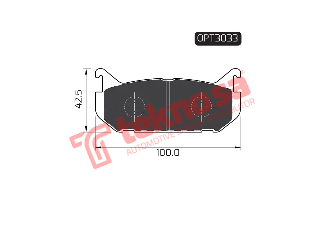 Main image of Brake Pads - OPT3033
