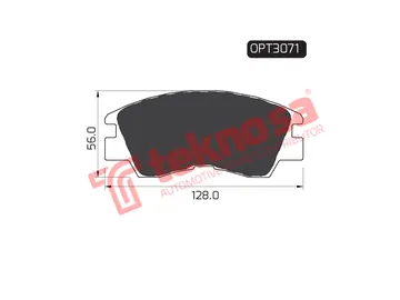 Main image of Brake Pads - OPT3071