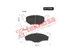 Thumbnail image of Brake Pads - OPT3106