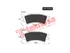 Thumbnail image of Brake Pads - OPT3203