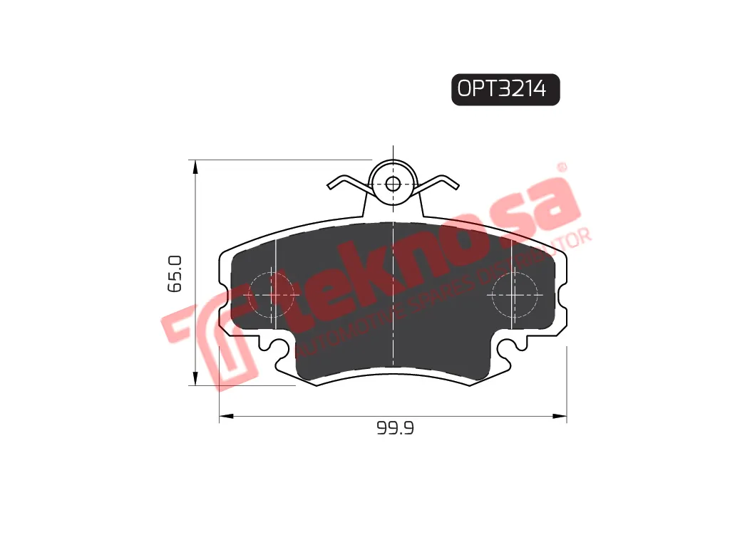 Main image of Brake Pads - OPT3214