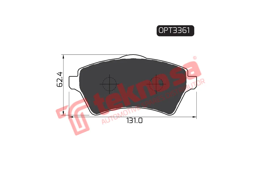 Main image of Brake Pads - OPT3361