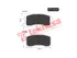 Thumbnail image of Brake Pads - OPT3424