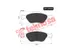 Thumbnail image of Brake Pads - OPT3455