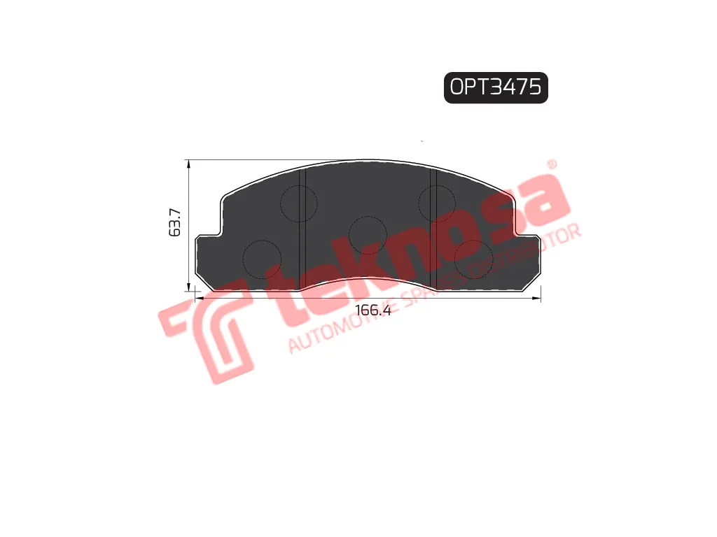 Main image of Brake Pads - OPT3475