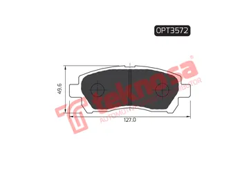 Main image of Brake Pads - OPT3572