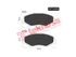 Thumbnail image of Brake Pads - OPT3685