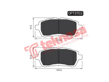 Main image of Brake Pads - OPT3702