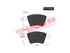 Thumbnail image of Brake Pads - OPT3790