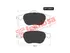 Thumbnail image of Brake Pads - OPT3801