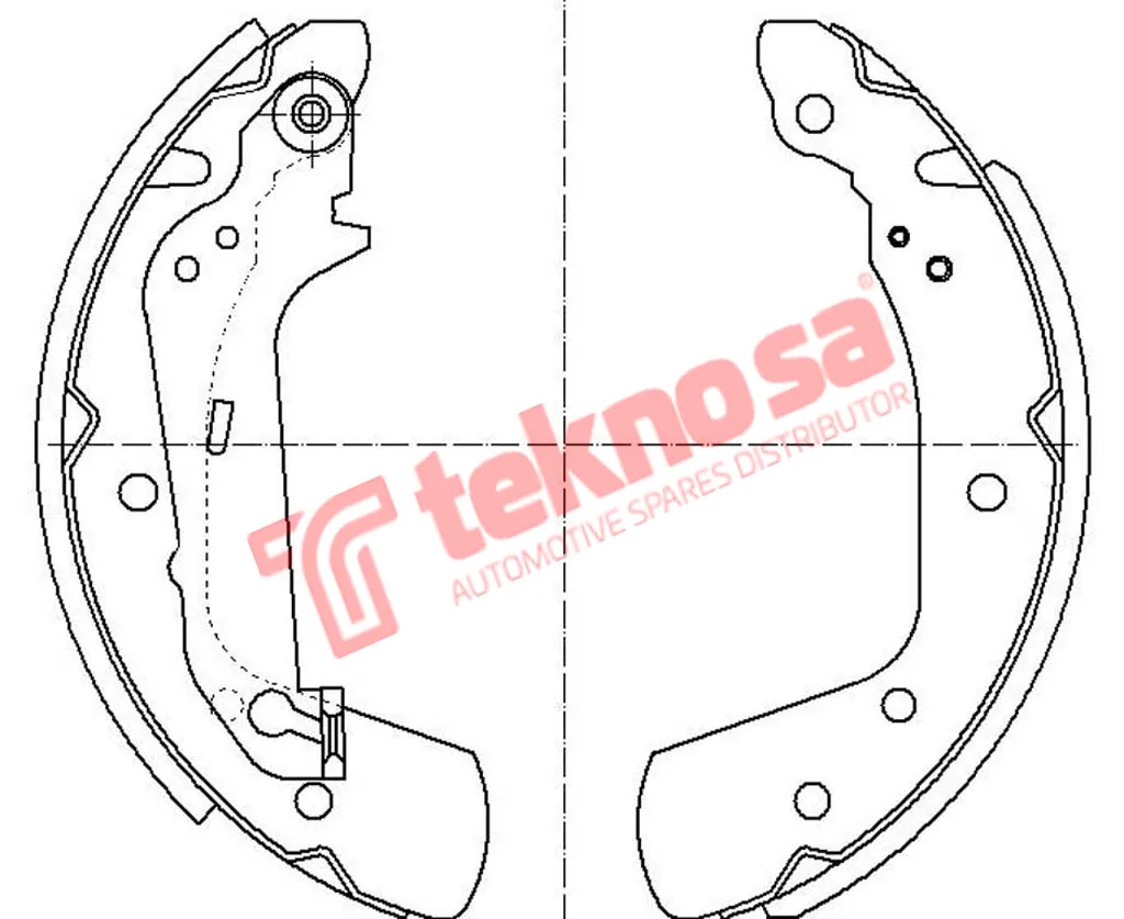 Thumbnail image of Brake Shoe - OPT1030PB