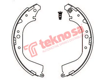 Main image of Brake Shoe - OPT603PB