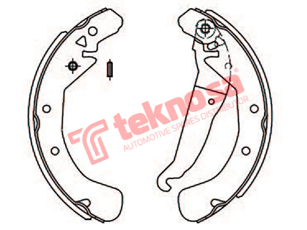 Main image of Brake Shoe - OPT623PB