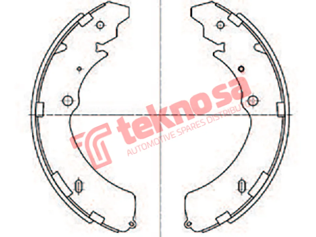 Main image of Brake Shoe - OPT636PB