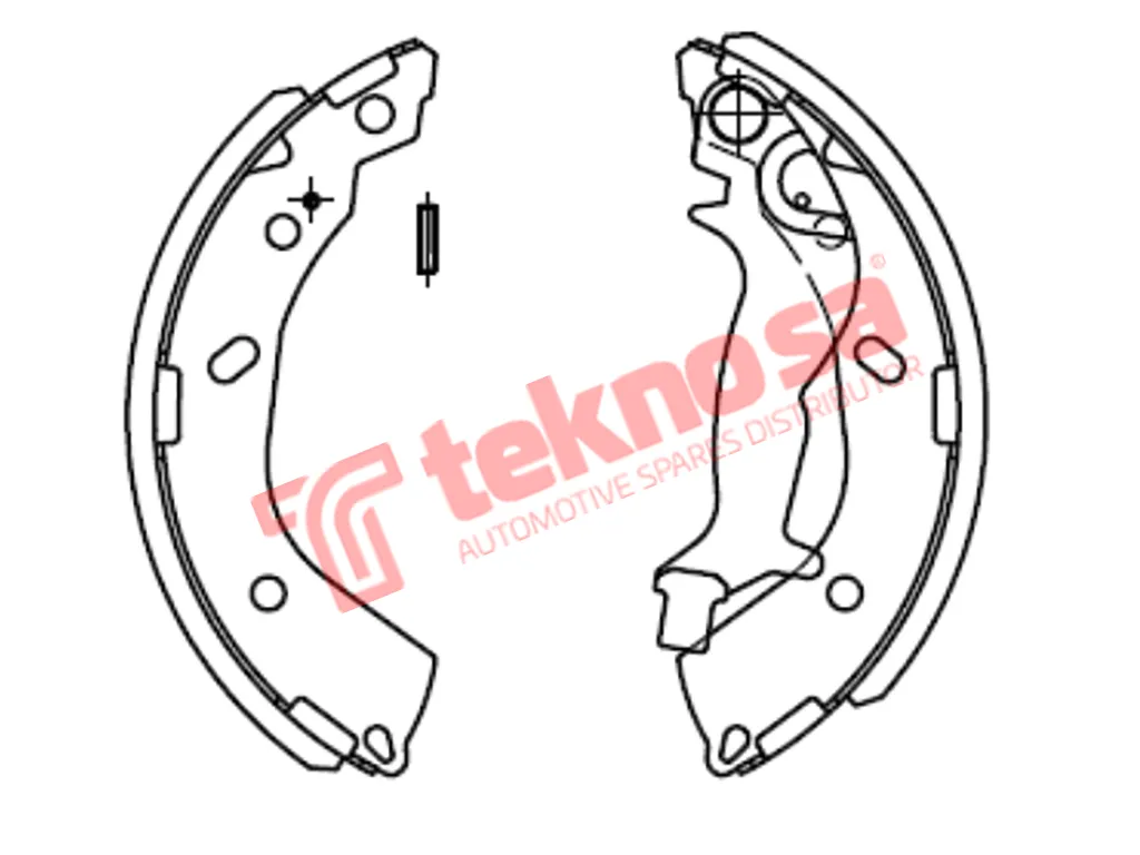 Main image of Brake Shoe - OPT637PB