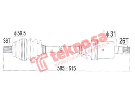 Driveshaft Complete product image