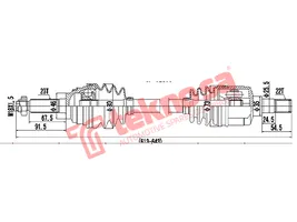Driveshaft Complete product image