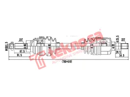 Driveshaft Complete product image