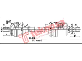 Driveshaft Complete product image