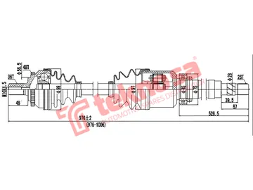 Main image of Driveshaft Complete - DFO201
