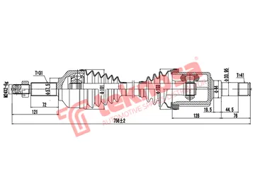 Main image of Driveshaft Complete - DFO400
