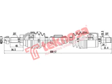 Main image of Driveshaft Complete - DHY201