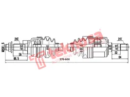 Driveshaft Complete product image