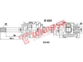 Driveshaft Complete product image