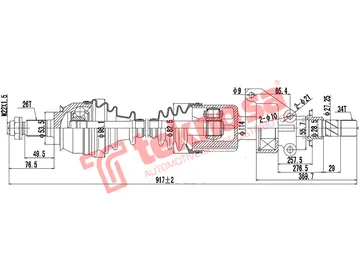 Main image of Driveshaft Complete - DMN121