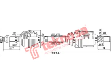 Main image of Driveshaft Complete - DNI400